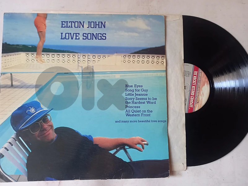 Elton John – Love Songs vinyl album