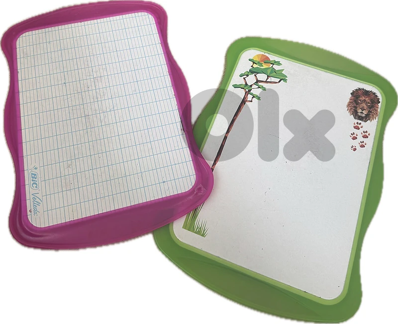 Ardoises Blanches Bic Velleda (Double-Face)