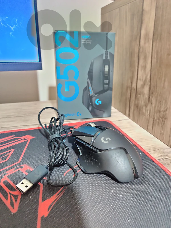Logitech G502 Hero Wired Mouse w/ Box