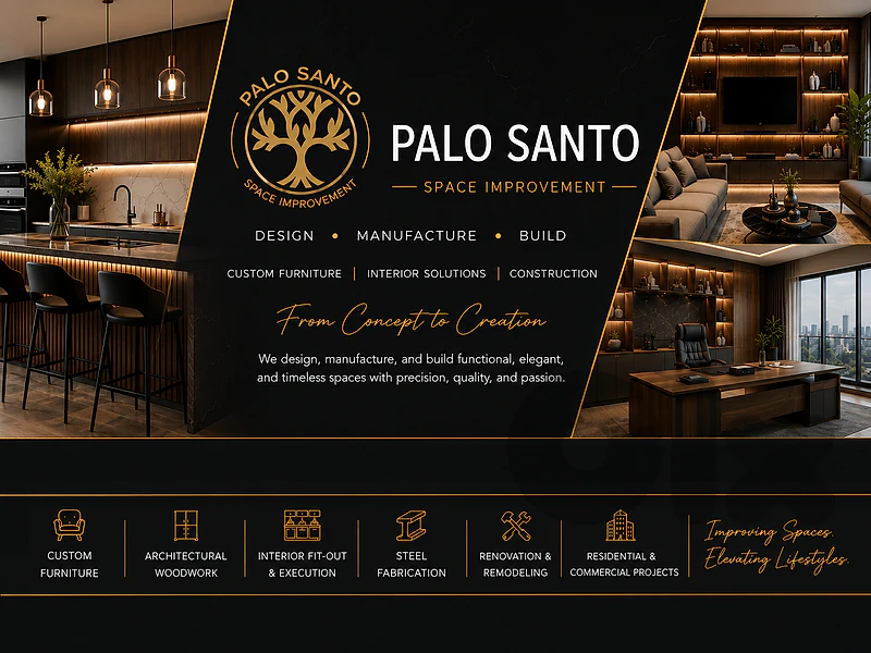 Palo Santo | Manufacturing & Contracting