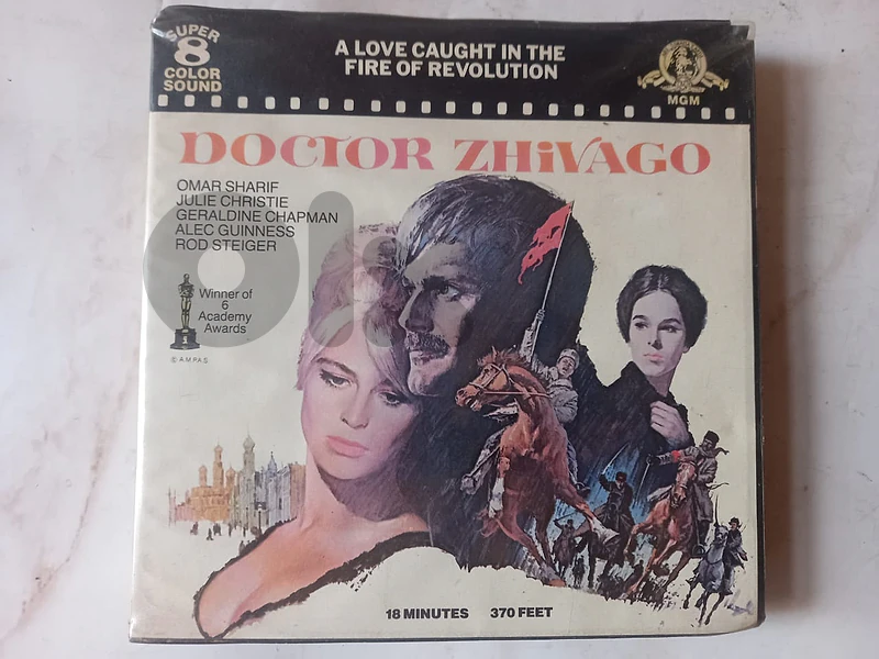 Doctor Zhivago Super 8 film MGM color sound, 18 mins