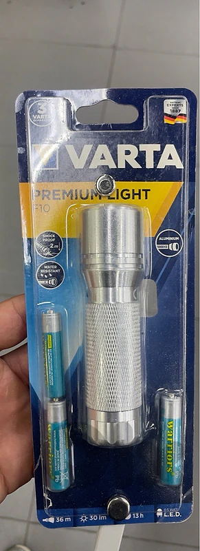 VARTA Premium Light F10 LED Flashlight