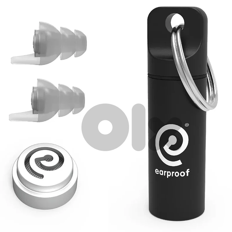 Earproof Concert Platinum Earplugs 15 dB with Container