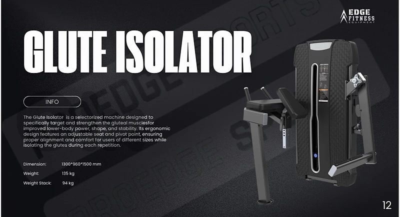Glute isolator Machine
