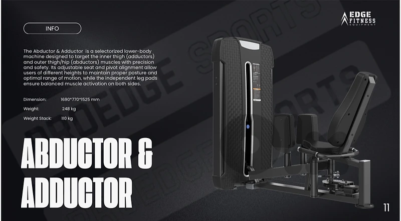 abductor & adductor machine