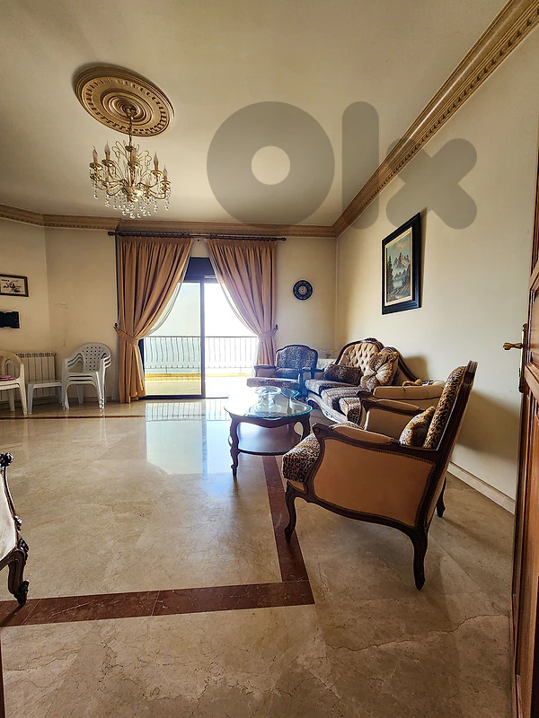 220 SQM FurnishedApartment in Broumana, Metn with a Mountain View