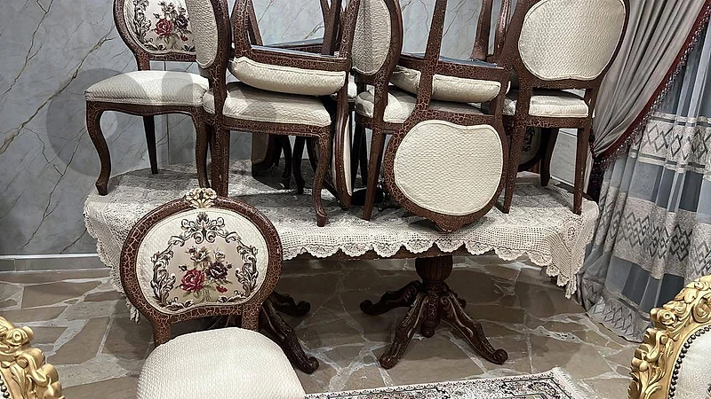 طاولة سفرة خيزران