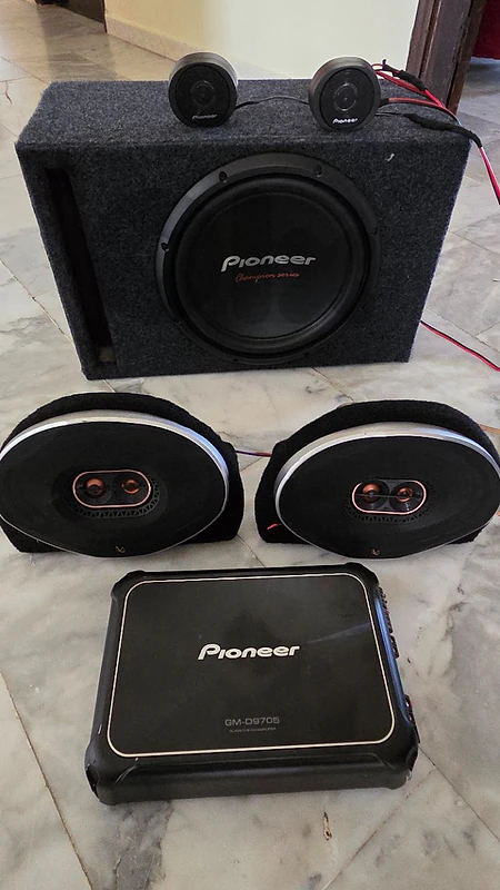 Pioneer car audio sound system
