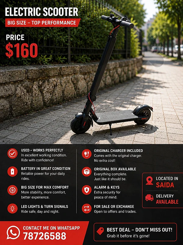 electric scooter