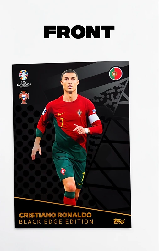 Cristiano Ronaldo Euro 2024 Black Edge Edition
