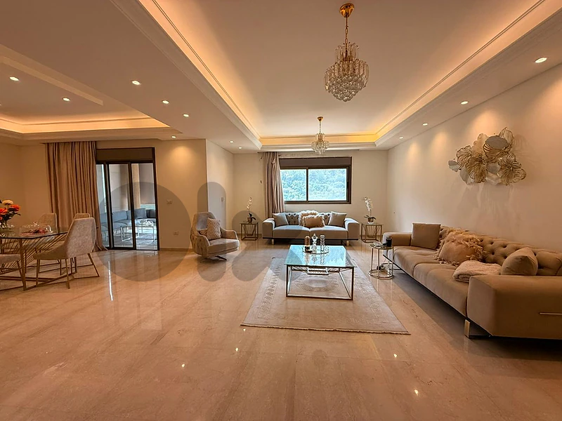 Rabwe / Rabieh 200 sqm fully decorated / open view