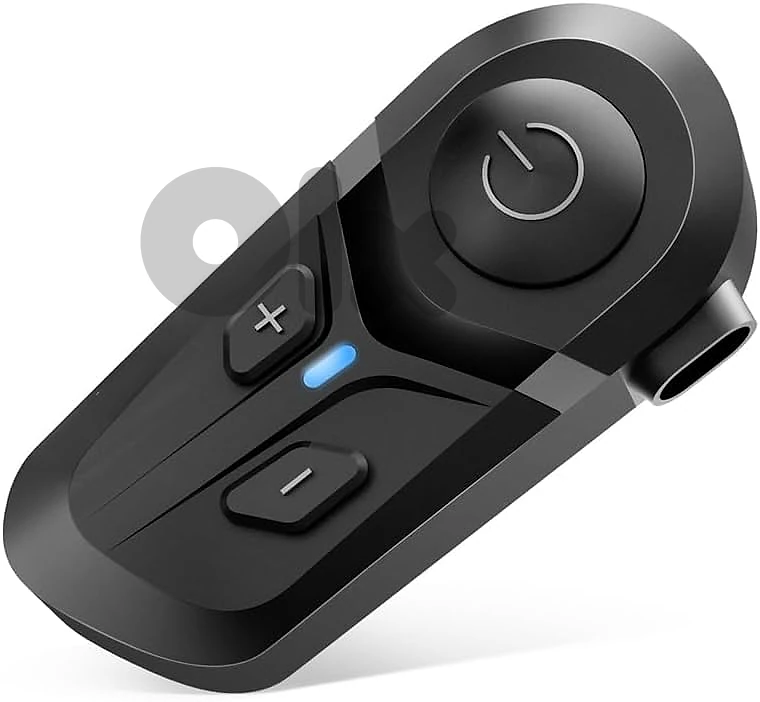 L1 Motorcycle Bluetooth Headset, V5.3 HD Audio Speakers, IP67