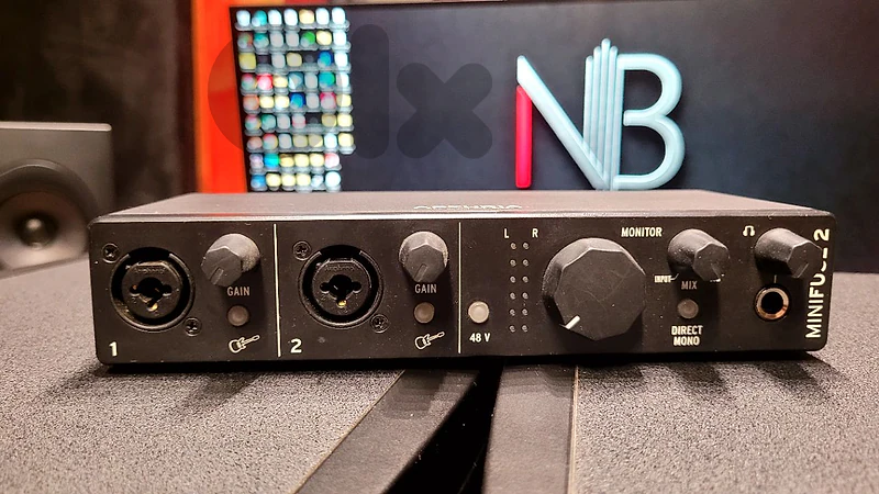 Arturia MiniFuse 2 USB Audio Interface – Excellent Condition