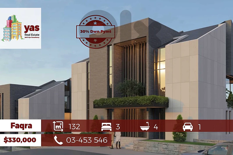 Faqra 132m2 | Duplex | Under Construction | Pyt Facilities | DA |