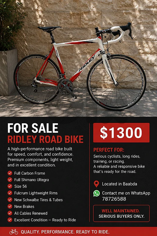 Ridely bicycle