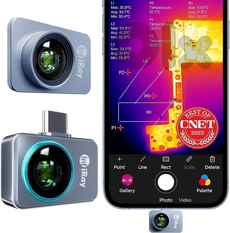infiray p2 pro thermal cam