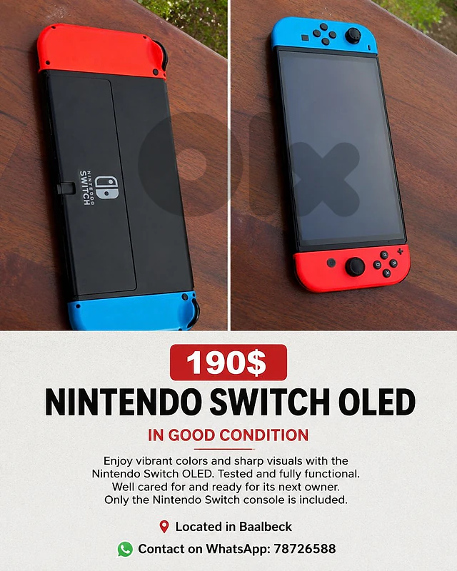 Nintendo switch oled