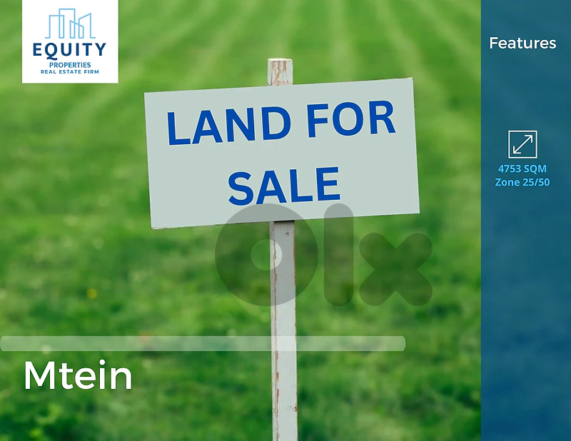 4753 SQM Land For Sale In Mtein Prime Location #CK57036