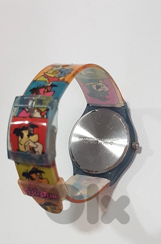 vintage flintstones character watch-1994