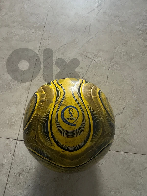 FIFA World Cup Qatar 2022 Football – Yellow & Black