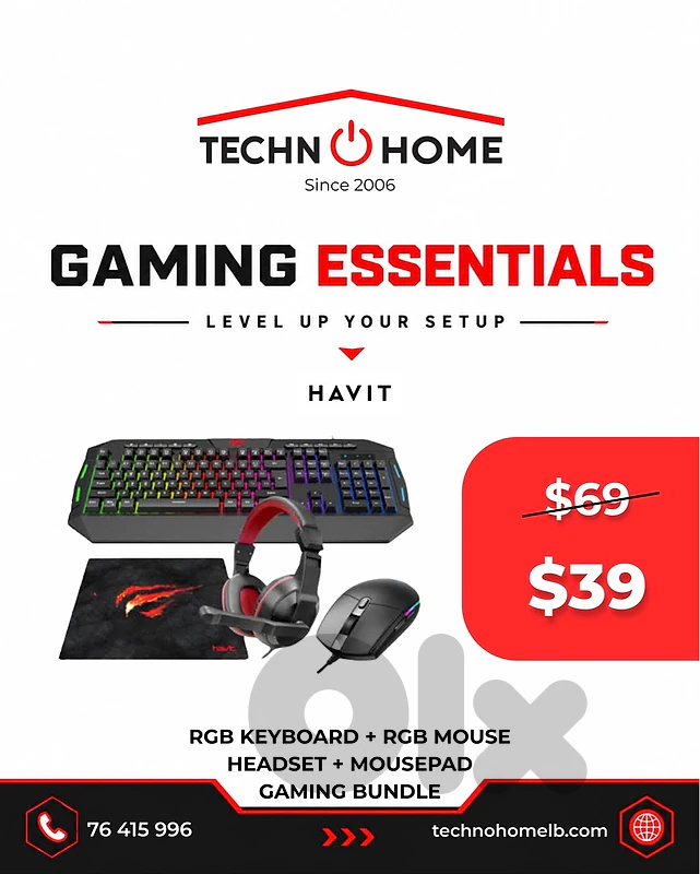 havit 4 in 1 gaming set