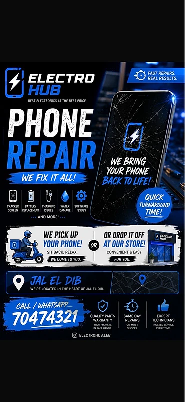 BROKEN PHONE? WE COME TO YOU