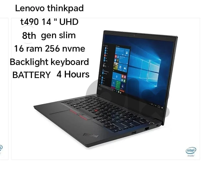 Lenovo thinkpad t490 and Hp 240 G7 NEW BRAND