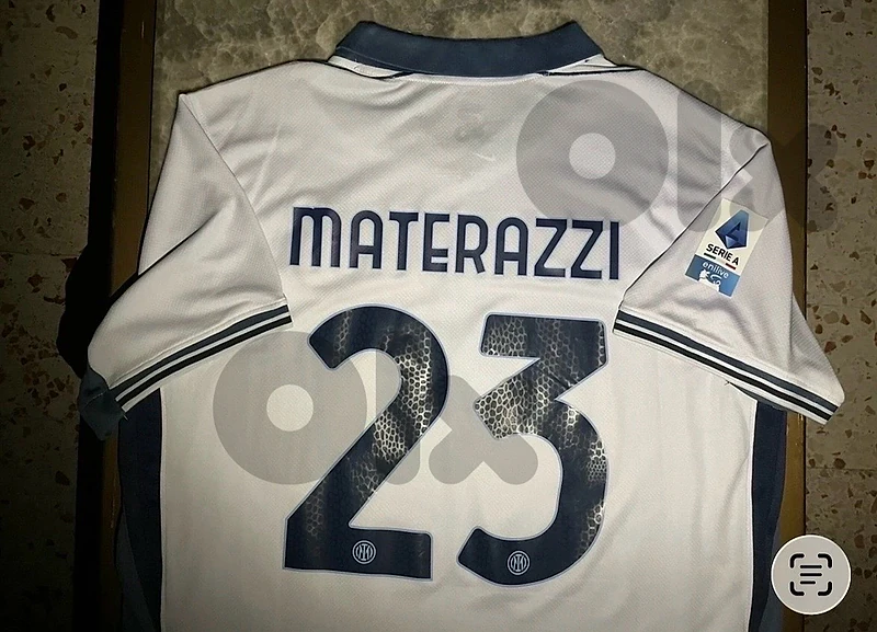 inter milan materazzi nike kit