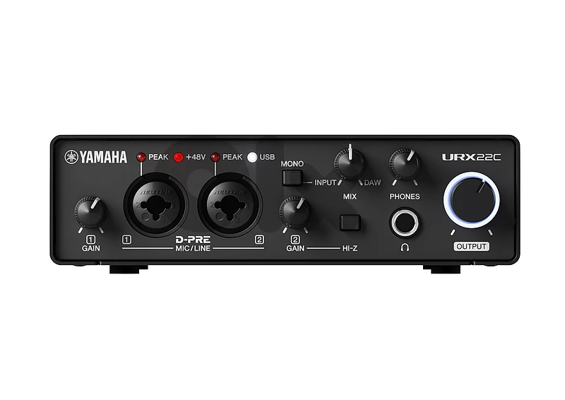Yamaha URX22C USB-C Audio Interface with Software Suite