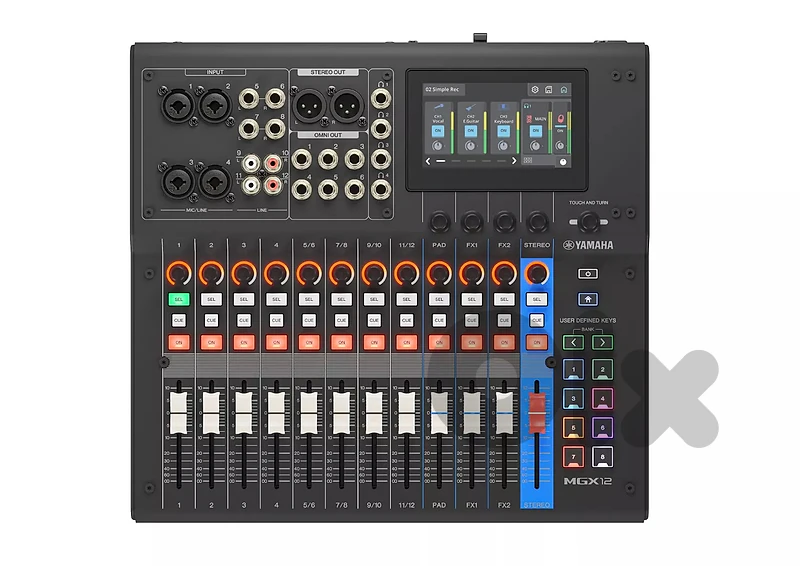Yamaha MGX12 Digital Mixer - Black