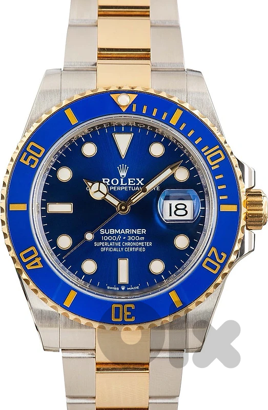 🌊 Rolex Submariner Bluesy – Timeless Blue & Gold