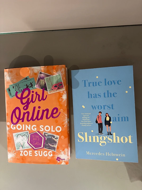 Girl Online And Slingshot