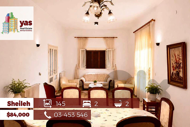 Sheileh 145m2 | Well Maintained | Luxury | Lebanes Style | EL