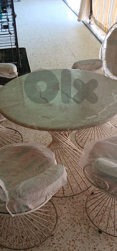 Table and chairs