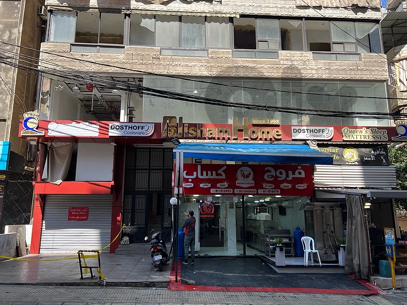 محل + صالة للآجار 200m2 (ضاحية | حارة حريك | شارع رويس الرئيسي)