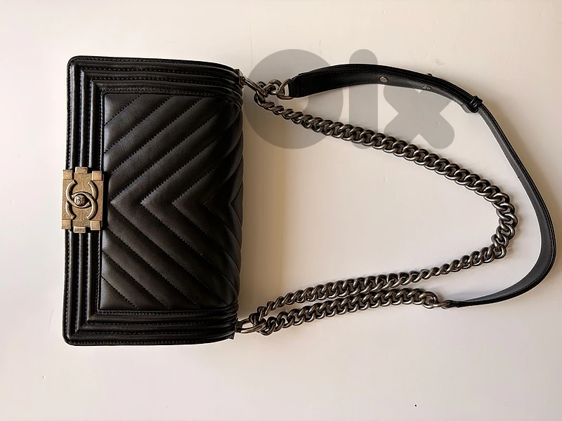 Imitation- BOY CHANEL Black silver