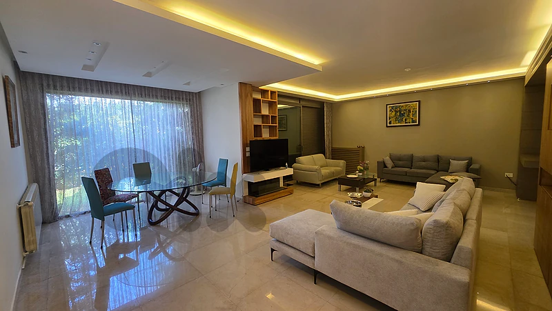 Apartment For Rent in Jamhour | Terrace & Gardenشقة للإيجار في الجمهور