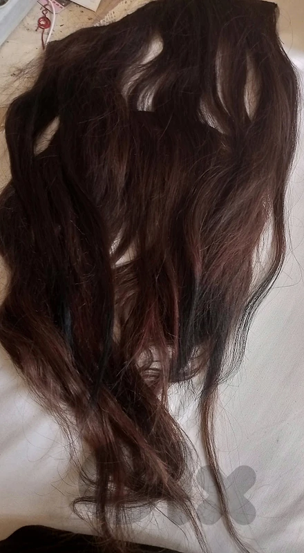 Real Human Hair Hair extension أكستنشن شعر بشري حقيقيّ