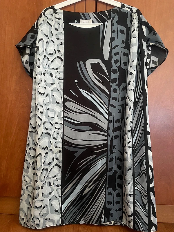 List silk dress
