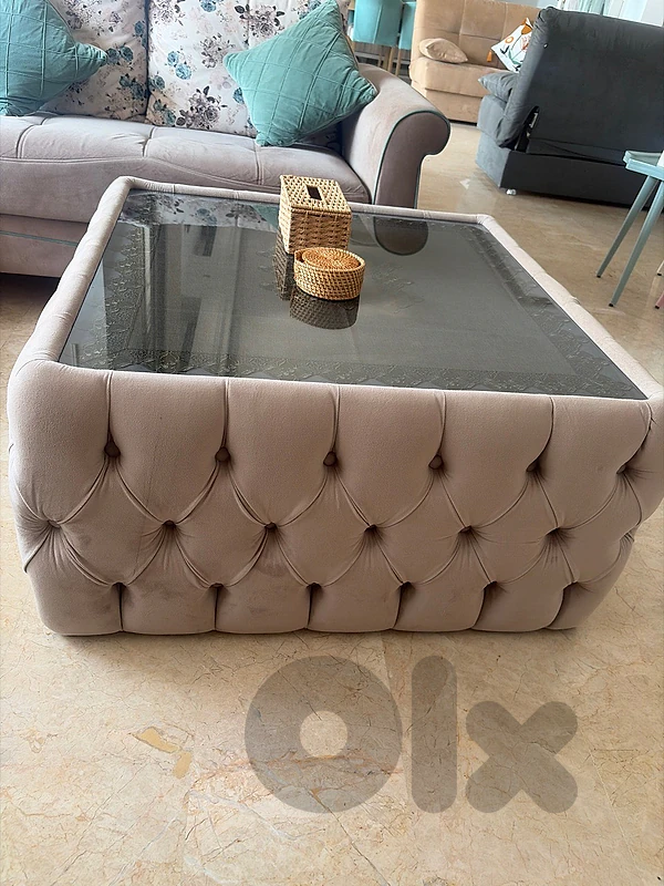 coin salon + table + unit tv