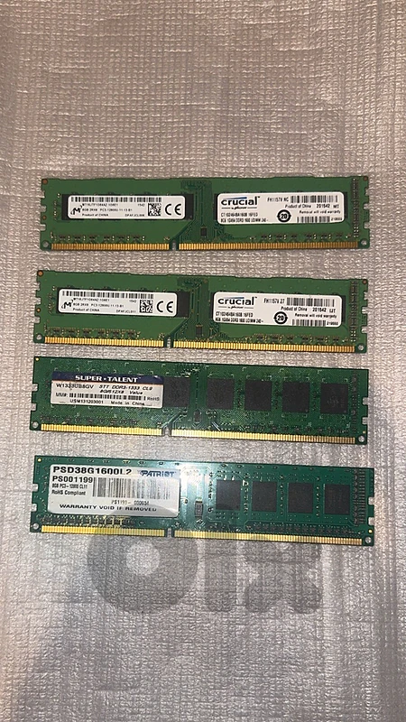 ddr3 rams for sale good condition