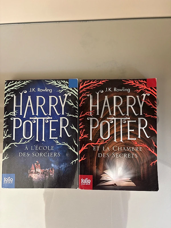 2 HARRY POTTER BOOKS