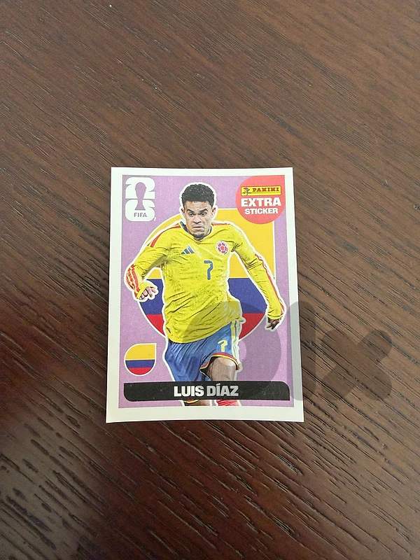 luis diaz extra sticker