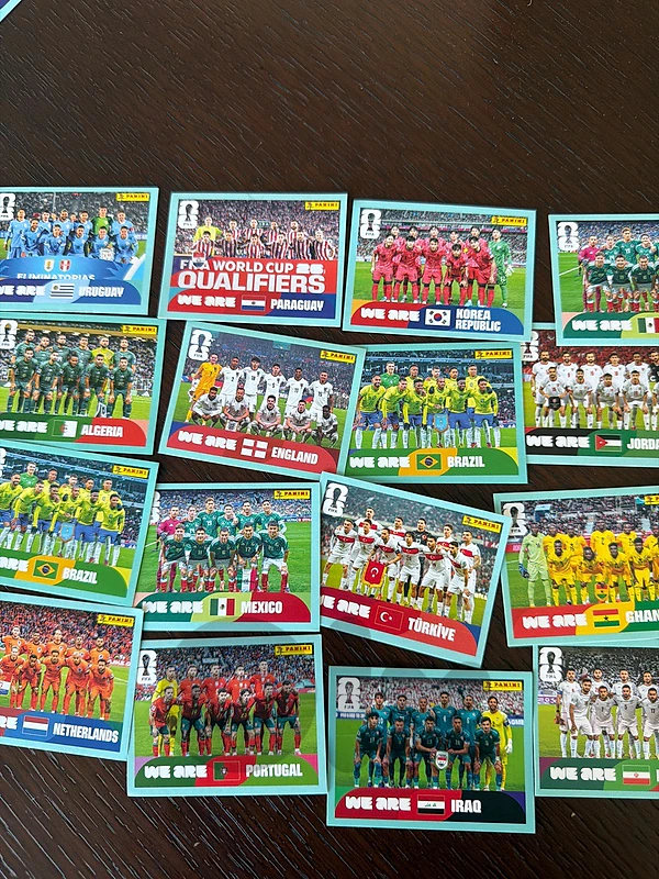 panini sitcker teams