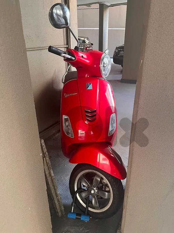Vespa motorcycle