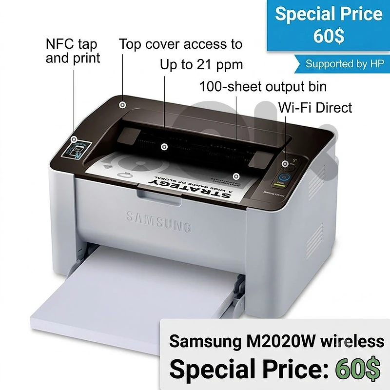 Samsung printer M2020W