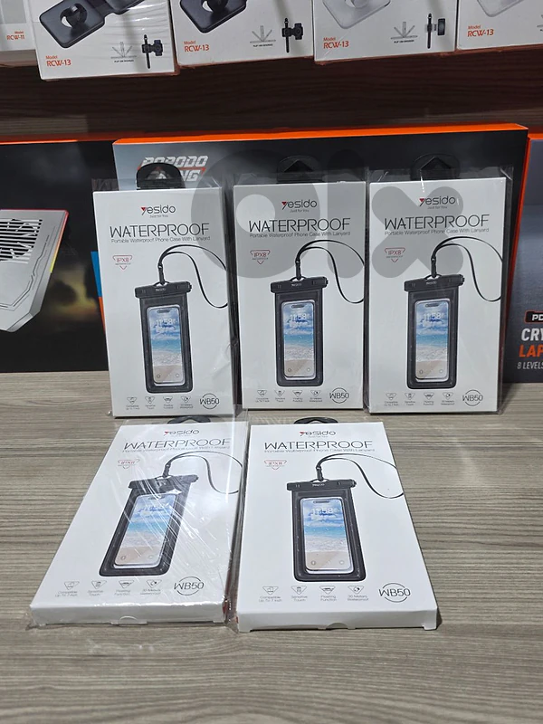 Yesido WB50 Waterproof Phone Case with lanyard