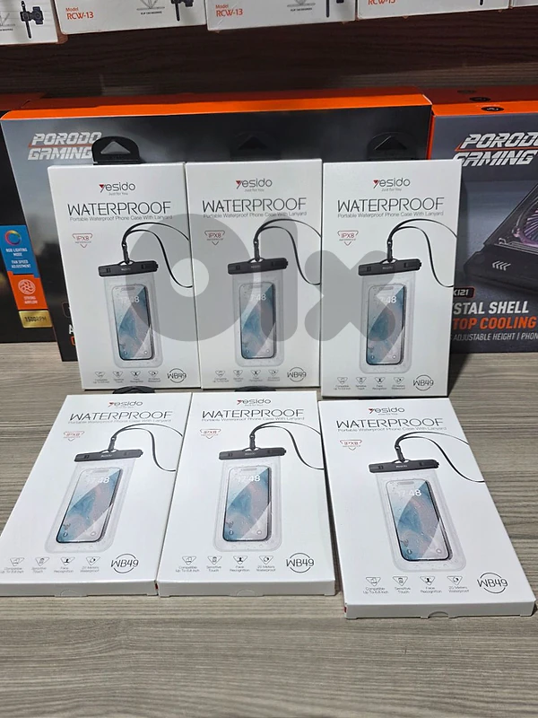 Yesido WB49 Waterproof Phone Case with lanyard