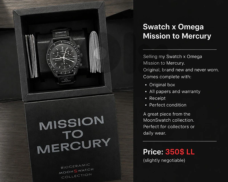 omega swatch