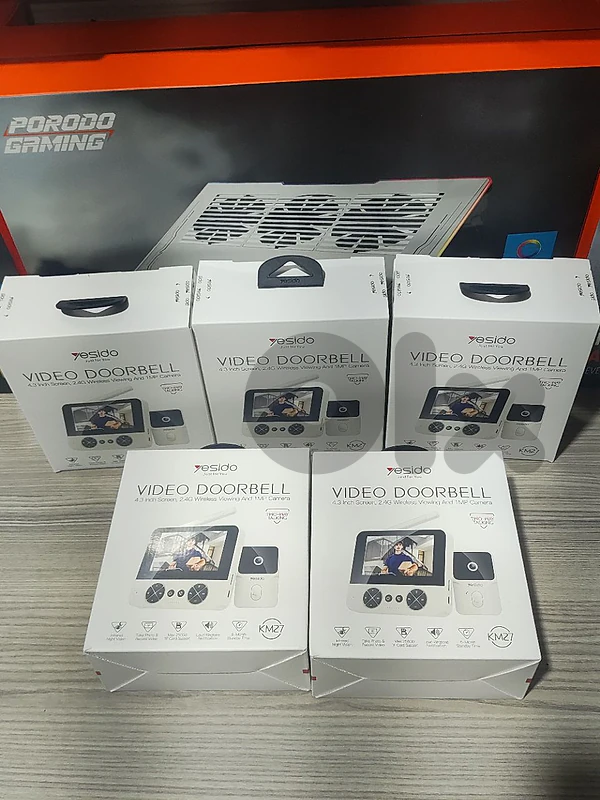 Yesido KM27 Video Doorbell 4.3 inch Screen